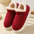 Kidmi inverno sapatos femininos casuais sapatos de casa para homens  ao ar livre sapatos de algodão quente para mulher interior  acolchoados de pelúcia feminino
