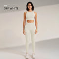 Conjunto de roupas de yoga feminino leggings de cintura alta e superior de duas peças sem costura roupas de exercício de fitness roupa interior de treino de fitness