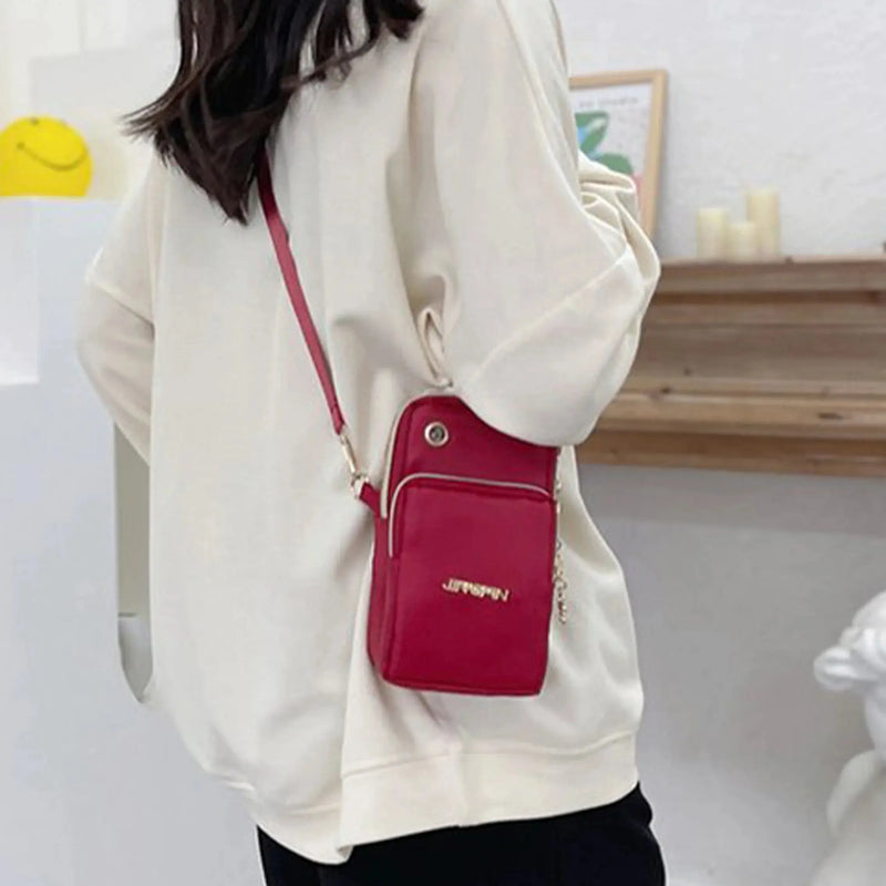 Mini bolsa crossbody para mulheres,prática e estilosa, bolsa para celular, e itens essenciais., pescoço pendurado, 
perfeita para mamães e uso diário, oferece conforto e funcionalidade