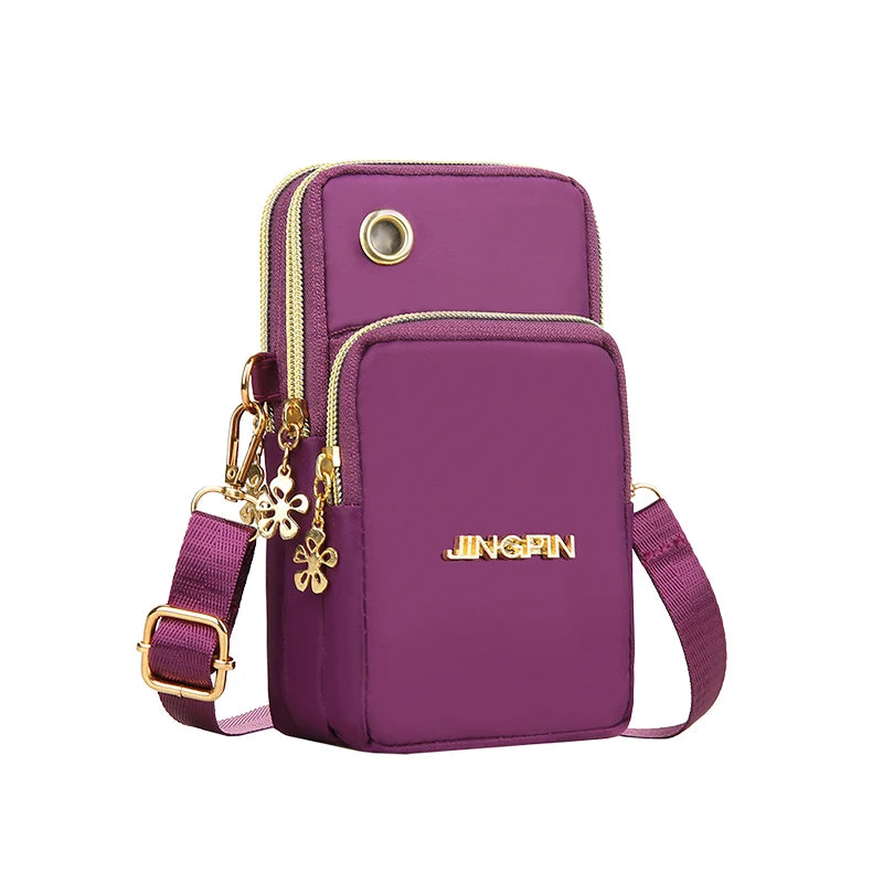 Mini bolsa crossbody para mulheres,prática e estilosa, bolsa para celular, e itens essenciais., pescoço pendurado, 
perfeita para mamães e uso diário, oferece conforto e funcionalidade