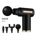 Mini pistola de massagem usb, máquina de relaxamento muscular, pistola vibratória, equipamento fitness para massagem no pescoço, arma de fáscia