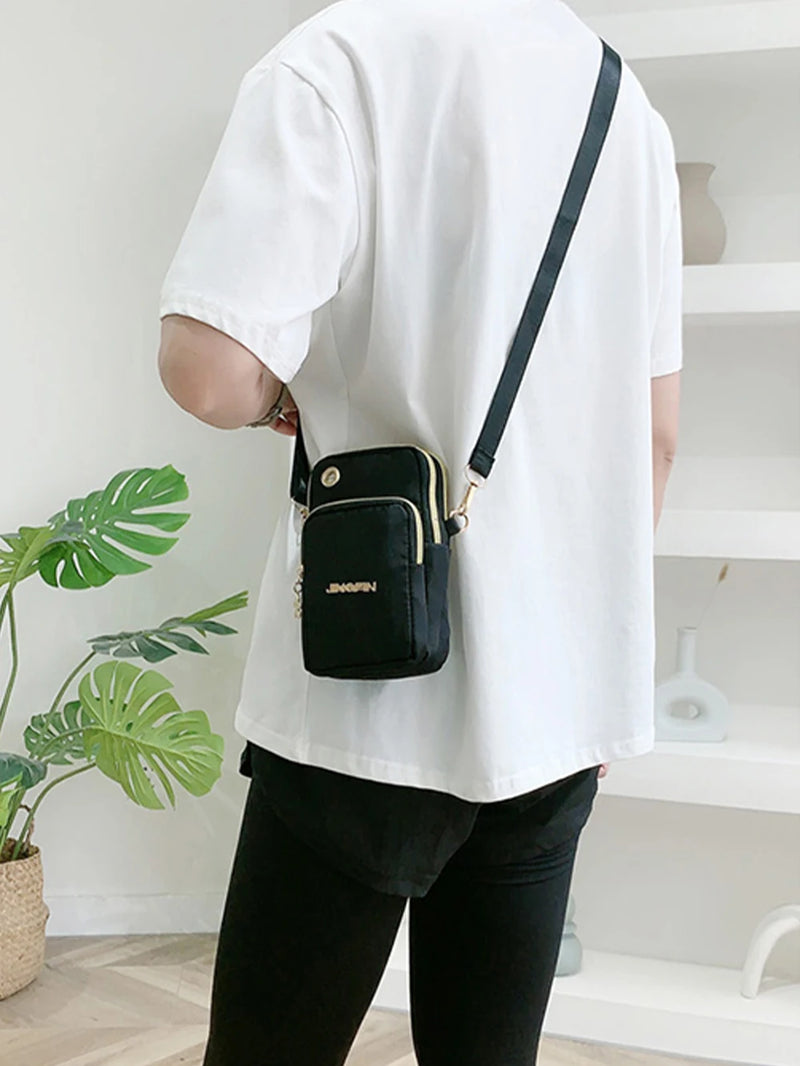 Mini bolsa crossbody para mulheres,prática e estilosa, bolsa para celular, e itens essenciais., pescoço pendurado, 
perfeita para mamães e uso diário, oferece conforto e funcionalidade
