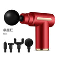 Mini pistola de massagem usb, máquina de relaxamento muscular, pistola vibratória, equipamento fitness para massagem no pescoço, arma de fáscia