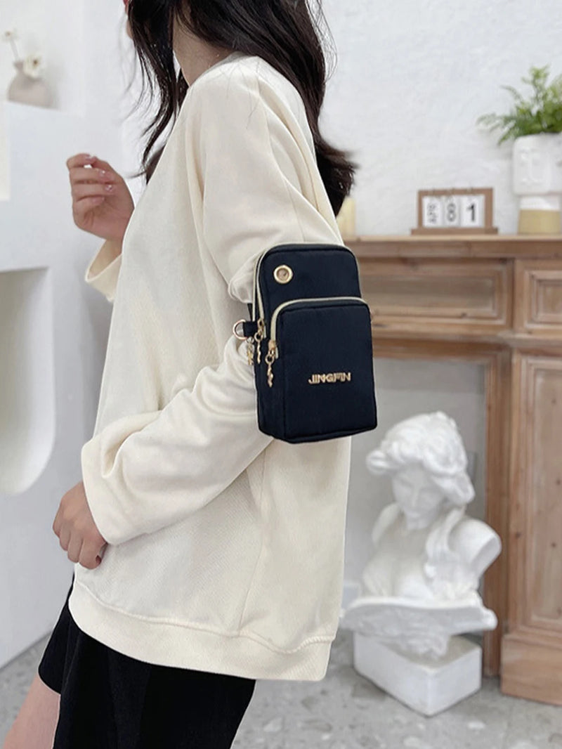 Mini bolsa crossbody para mulheres,prática e estilosa, bolsa para celular, e itens essenciais., pescoço pendurado, 
perfeita para mamães e uso diário, oferece conforto e funcionalidade