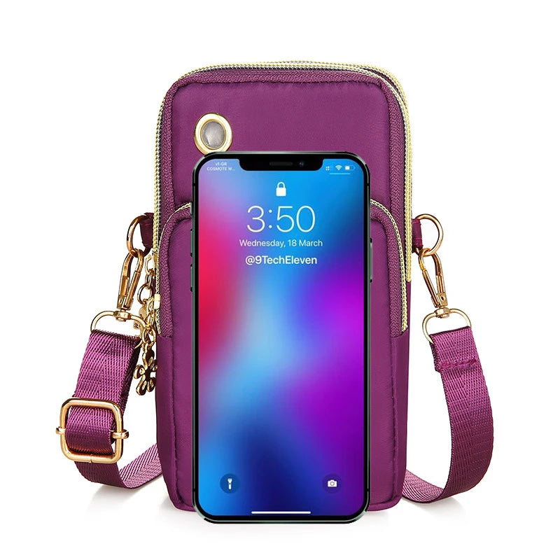 Mini bolsa crossbody para mulheres,prática e estilosa, bolsa para celular, e itens essenciais., pescoço pendurado, 
perfeita para mamães e uso diário, oferece conforto e funcionalidade