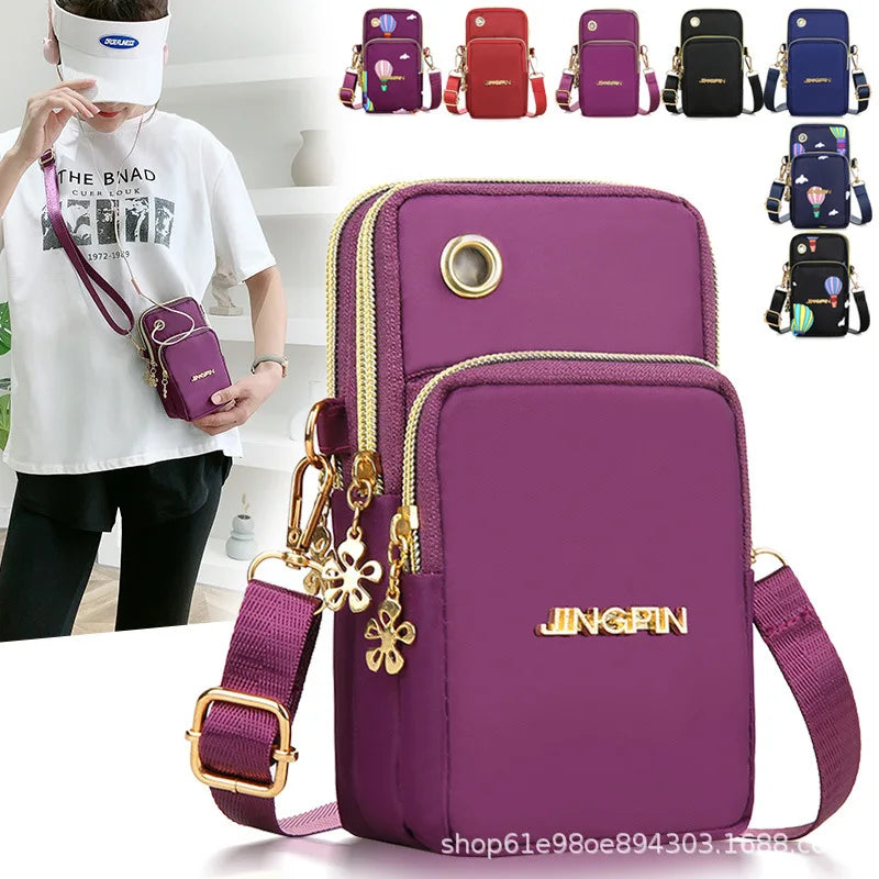 Mini bolsa crossbody para mulheres,prática e estilosa, bolsa para celular, e itens essenciais., pescoço pendurado, 
perfeita para mamães e uso diário, oferece conforto e funcionalidade