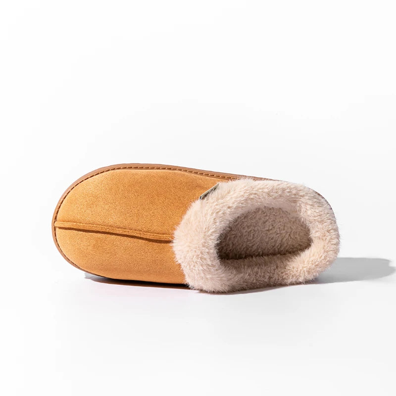 Moda feminina chinelos macios para outono e inverno interior eva sola grossa antiderrapante e quente chinelos unissex para o inverno