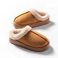 Moda feminina chinelos macios para outono e inverno interior eva sola grossa antiderrapante e quente chinelos unissex para o inverno