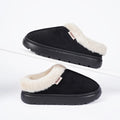 Kidmi inverno sapatos femininos casuais sapatos de casa para homens  ao ar livre sapatos de algodão quente para mulher interior  acolchoados de pelúcia feminino