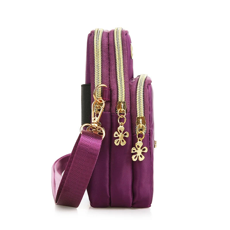 Mini bolsa crossbody para mulheres,prática e estilosa, bolsa para celular, e itens essenciais., pescoço pendurado, 
perfeita para mamães e uso diário, oferece conforto e funcionalidade